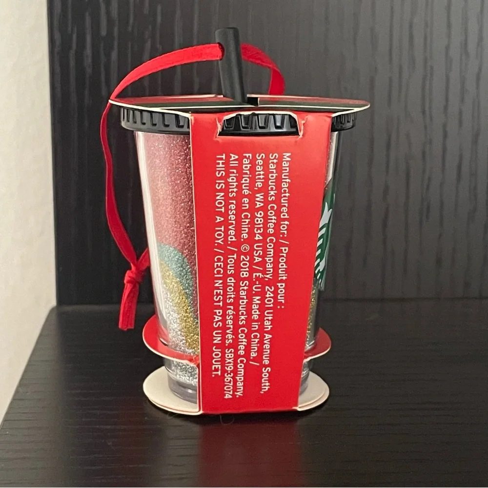 $10 SALE Starbucks Holiday 2018 NWT Drink Ornament Vintage Collectible Christmas